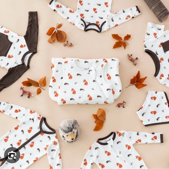 Long sleeve pajamas in Sienna Woodland (Sz8) - Picture 6 of 7